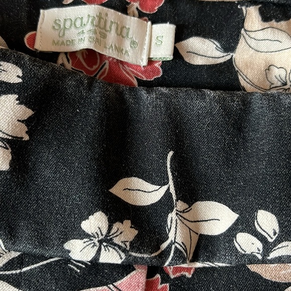 Spartina 449 Stretch Pattered Pull-on Pants, Floral, Size Small - Picture 10 of 10